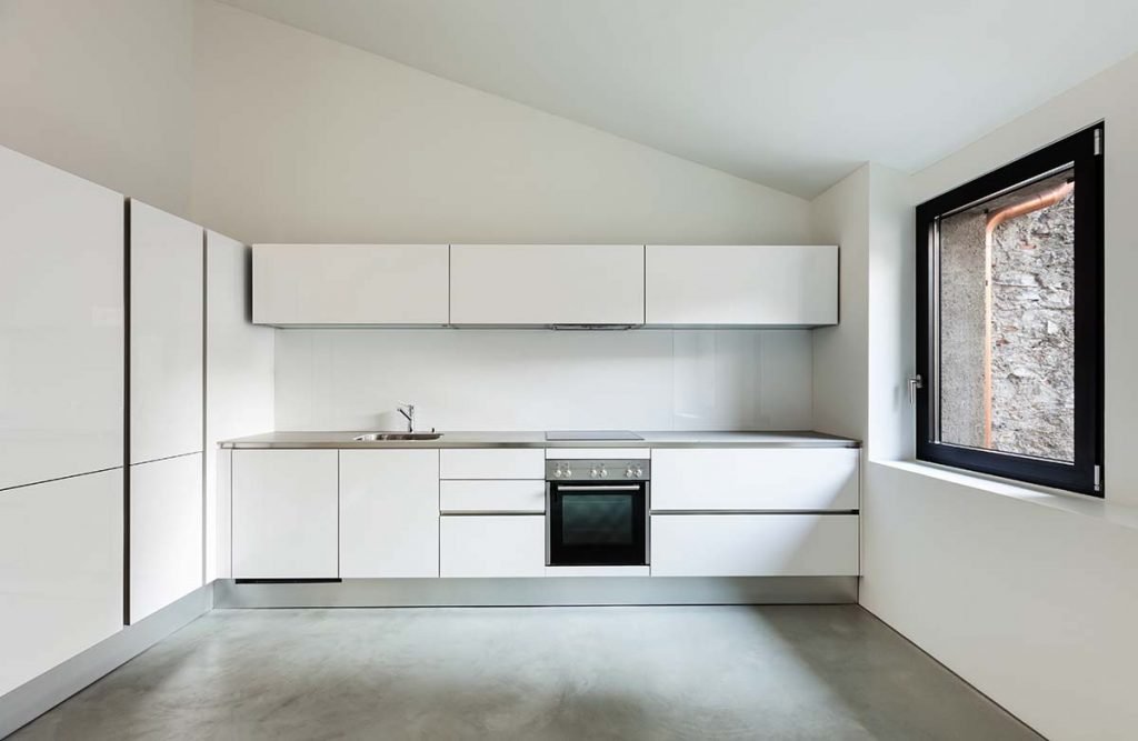 Betonvloer keuken