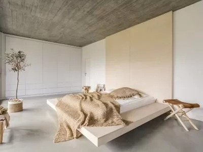 Woonbeton slaapkamer